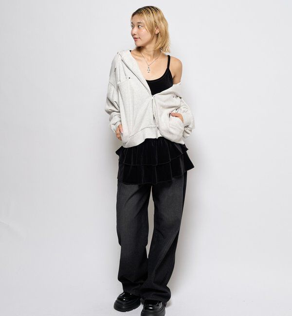  「SLASH POCKET HOODIE」|パーカー|