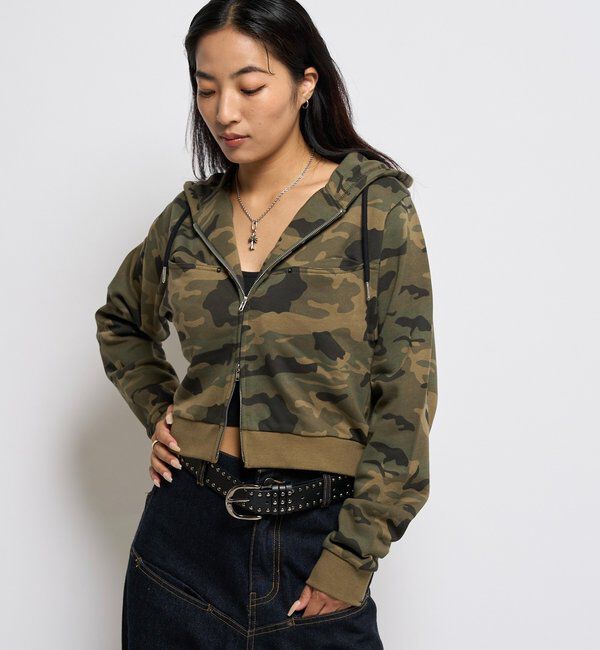  「SLASH POCKET HOODIE」|パーカー|