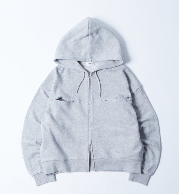  「SLASH POCKET HOODIE」|パーカー|