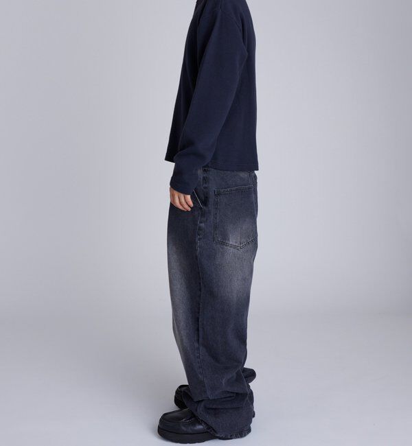  「【Sourcream】Heavy waffle henley tops」|Tシャツ・カットソー|