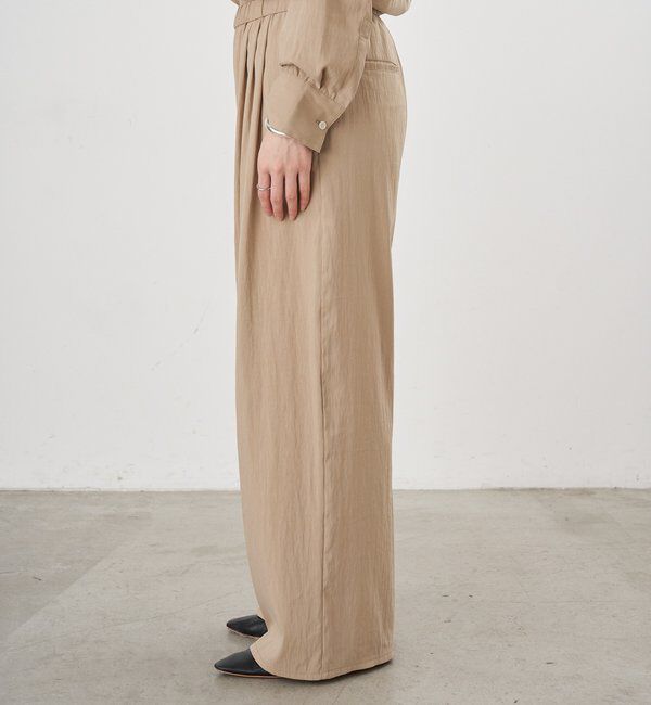  「【26SS予約】3タックイージーパンツ」|チノ|