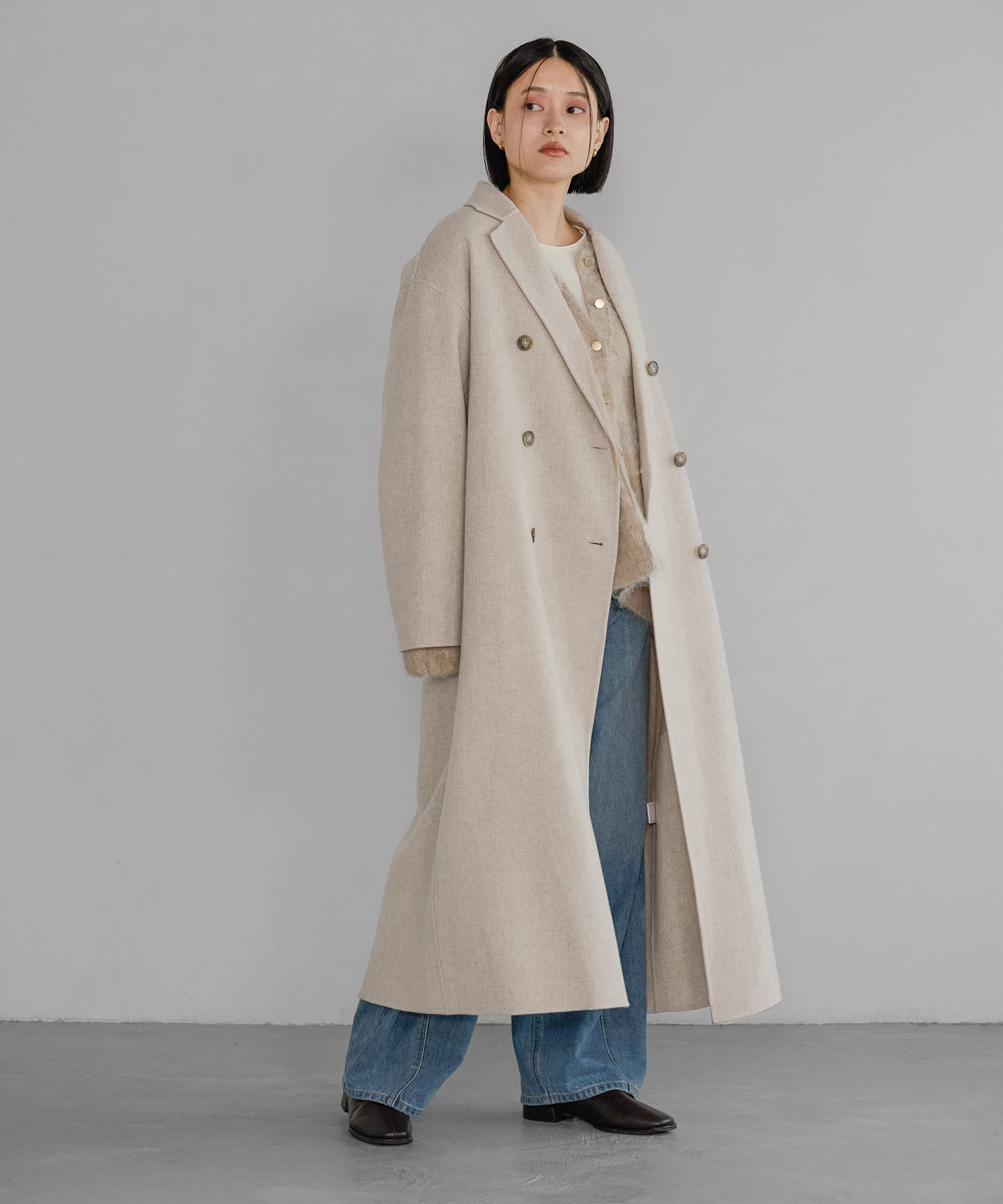 A part by 「【Sサイズ展開】カシープチェスターコート」|チェスターコート|