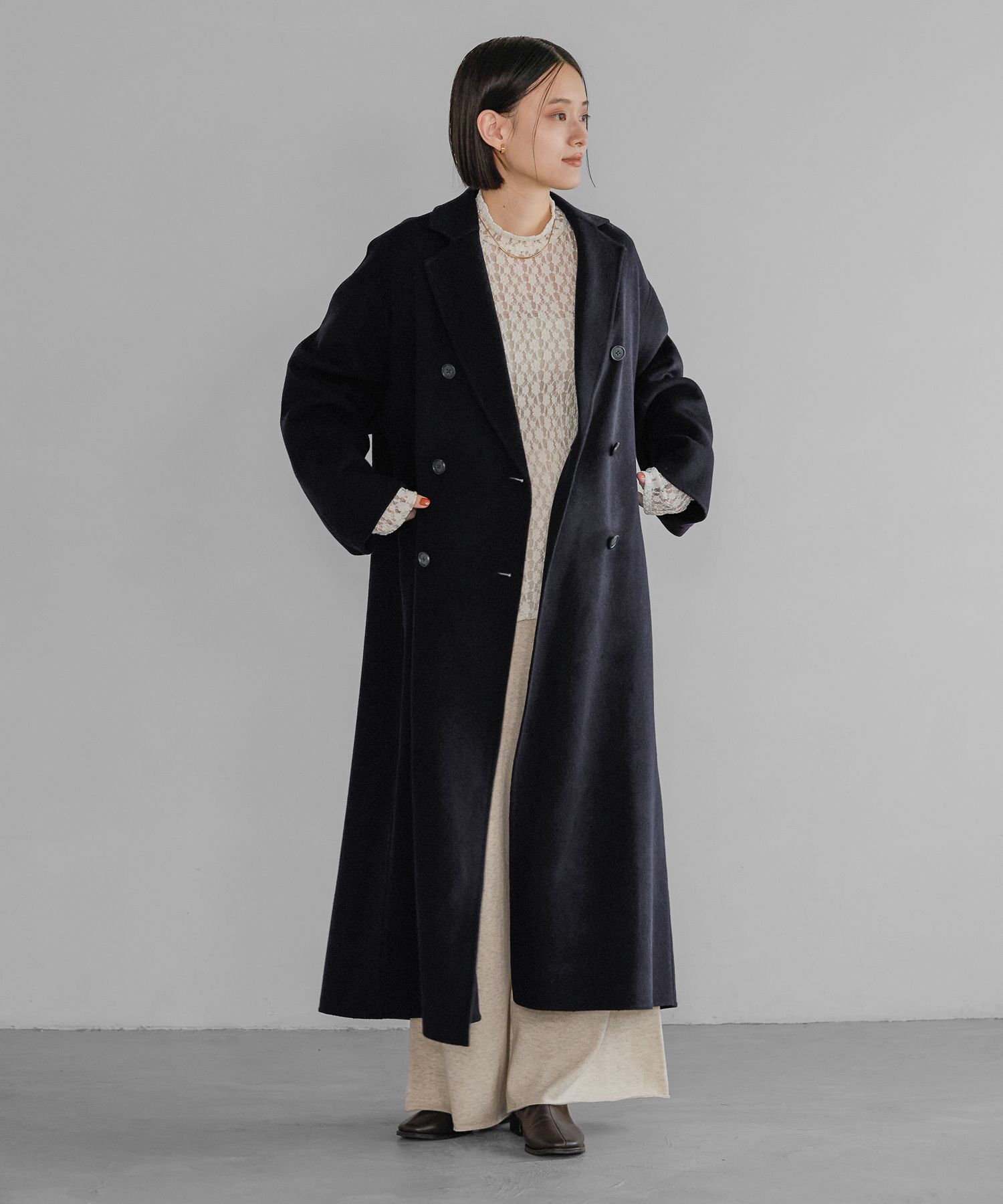 A part by 「【Sサイズ展開】カシープチェスターコート」|チェスターコート|
