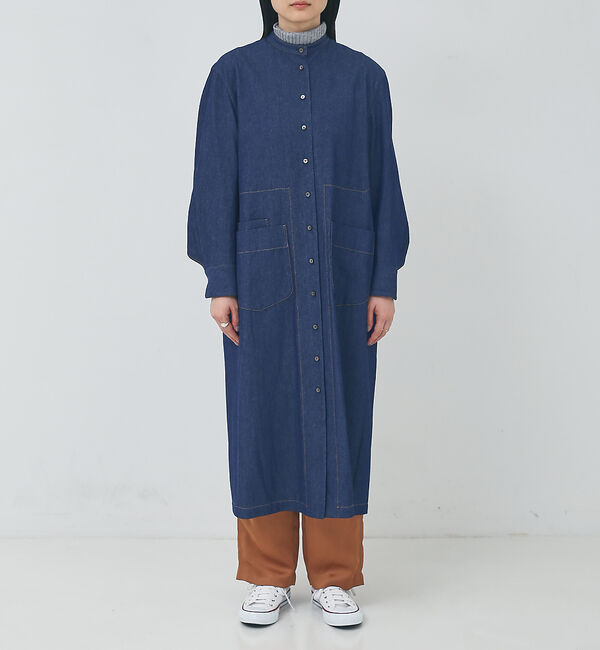 collex「デニムシャツワンピース」|ワンピース|
