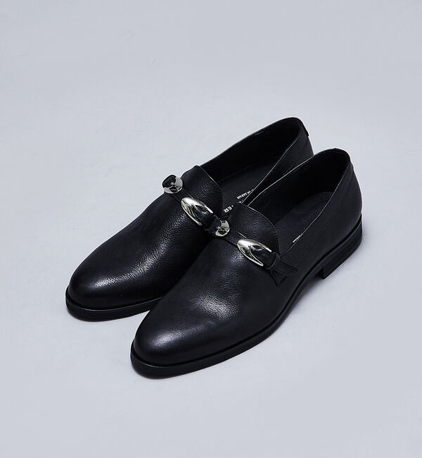 alfredoBANNISTER「【MADE IN JAPAN】ダブル ウエスタン バックル  ローファー/スリッ」|ローファー|