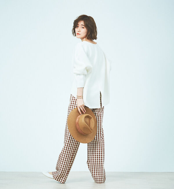 Rouge vif「ダンボールフォルムプルオーバー」|スウェット・ジャージ|