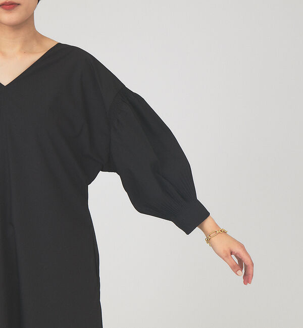 Rouge vif「2WAY袖プリーツワンピース」|ワンピース|