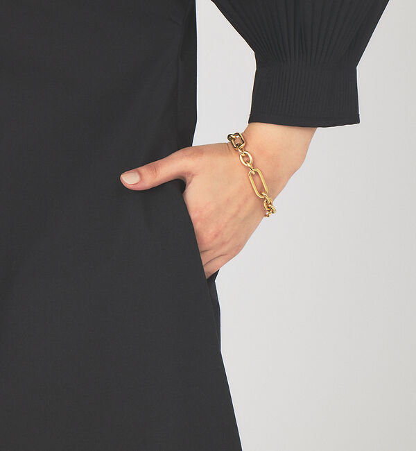 Rouge vif「2WAY袖プリーツワンピース」|ワンピース|