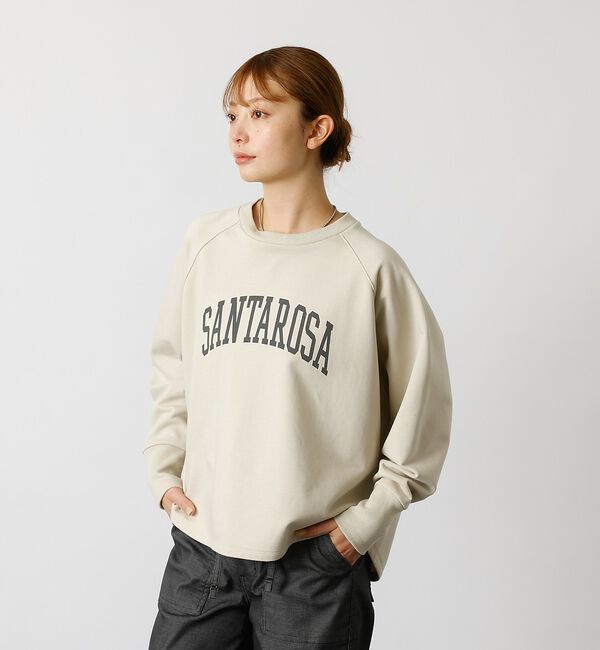 Rouge vif「【MICA&DEAL /マイカアンドディール】"SANTAROSA"raglan」|スウェット・ジャージ|
