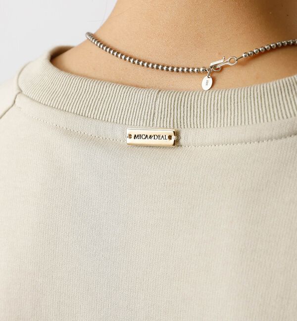 Rouge vif「【MICA&DEAL /マイカアンドディール】"SANTAROSA"raglan」|スウェット・ジャージ|