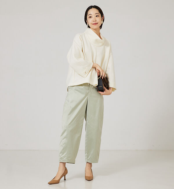 qualite「レザーライクカーヴィーパンツ」|その他|