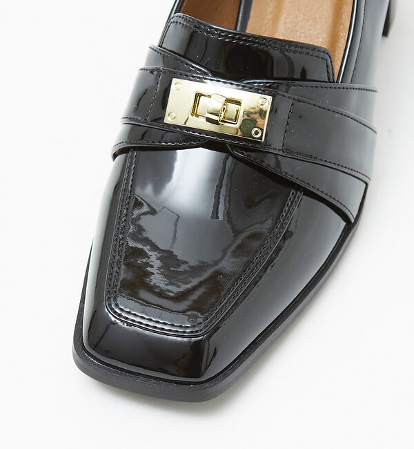 AU BANNISTER「【晴雨兼用】ヒールアップローファー」|レインシューズ|