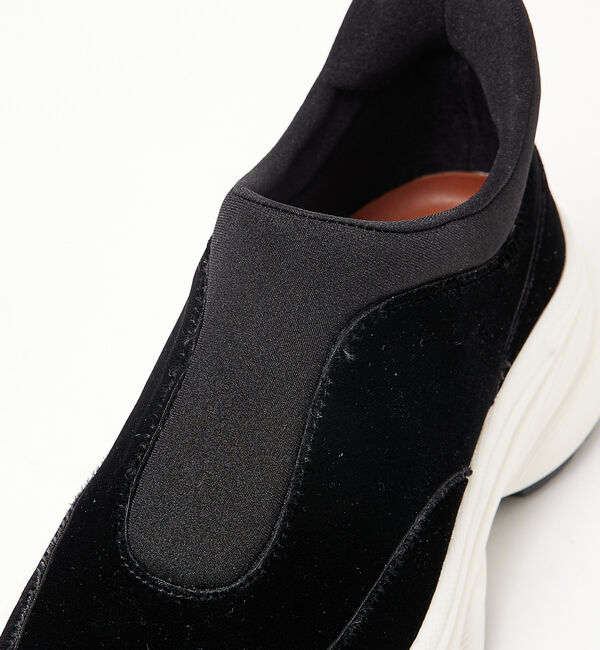 AU BANNISTER「【40周年】アゲハラベルベット ハンズフリースニーカー」|スニーカー|