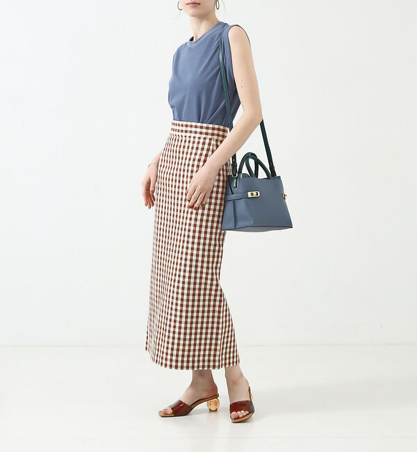 LOWELL things「【TVドラマ使用商品】Dual/ベルテッドスクエアminiトートBAG」|トートバッグ|