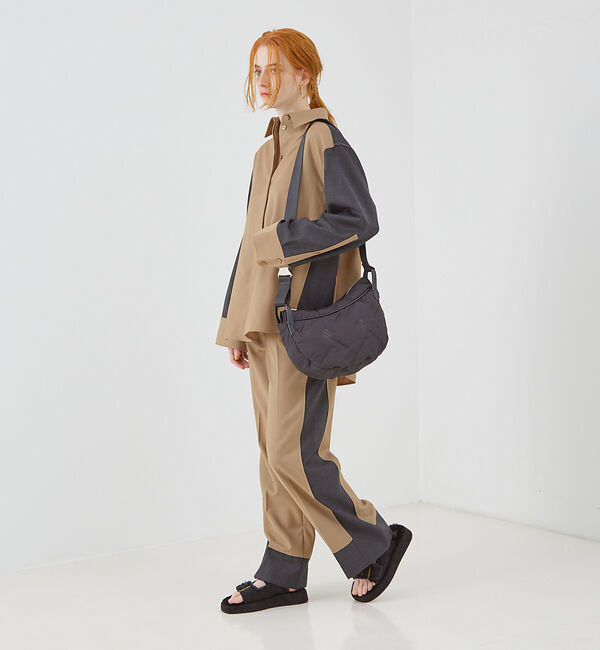 LOWELL things「Unite/ハーフムーン2WAYショルダーバッグ」|ショルダー・メッセンジャー|