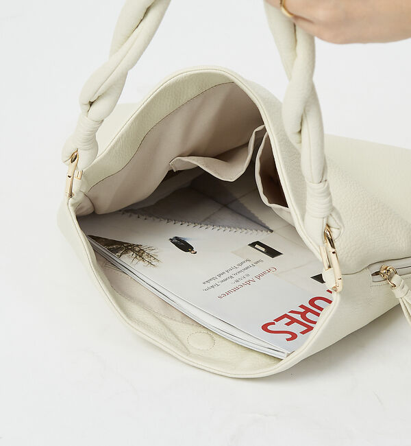 LOWELL things「【STORY掲載】Mira/WハンドルHOBOワンショルダーバッグ」|ショルダー・メッセンジャー|