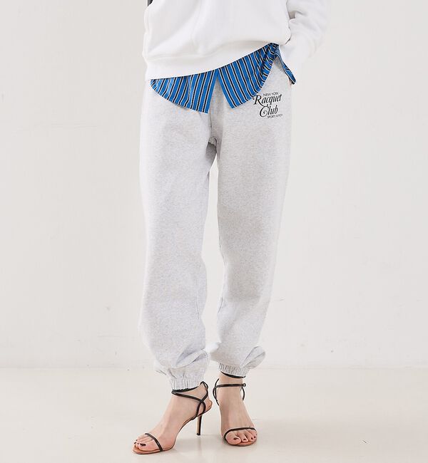 The Store by C' 「【Sporty＆Rich】NYRC SWEAT PANTS／スエットパンツ」|その他|ライトグレー
