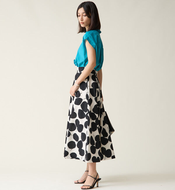 TIARA「ハイネックフリルブラウス」|シャツ・ブラウス|