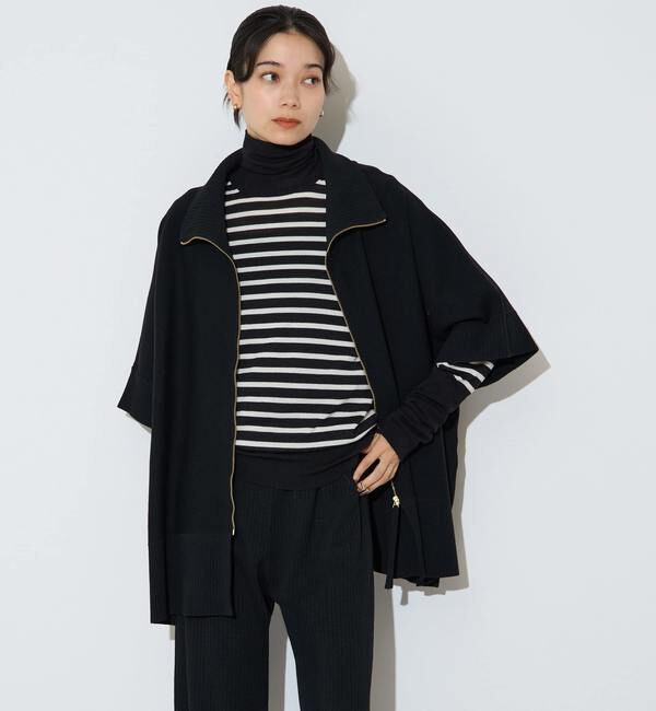 Liesse「ウォッシャブルウールタートルニット」|ニット・セーター|