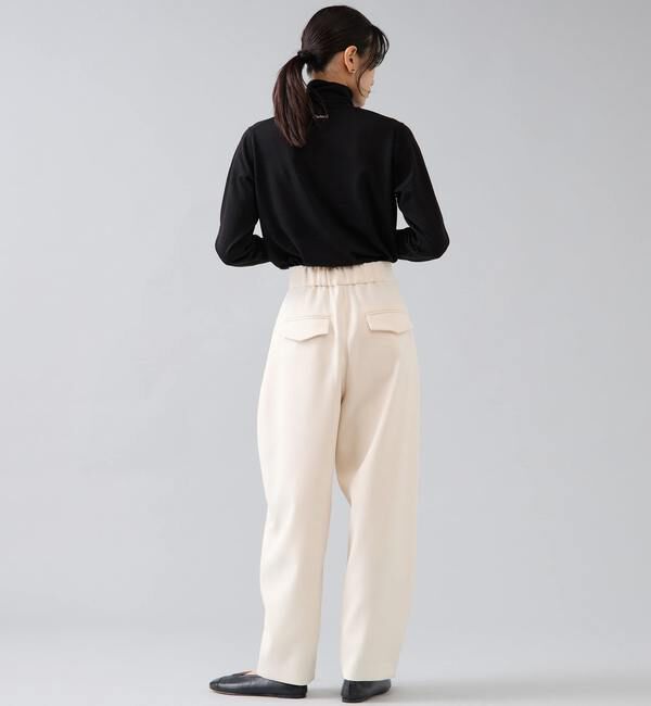 Liesse「ウォッシャブルウールタートルニット」|ニット・セーター|