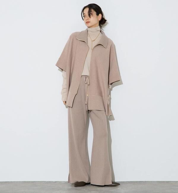 Liesse「ウォッシャブルウールタートルニット」|ニット・セーター|