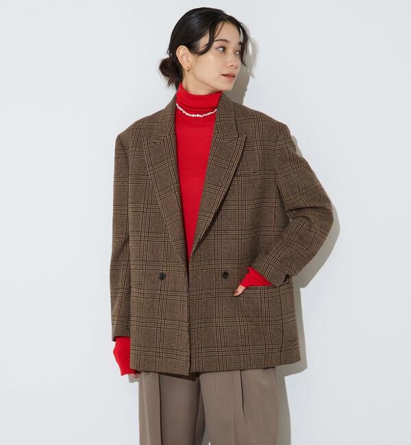 Liesse「ウォッシャブルウールタートルニット」|ニット・セーター|