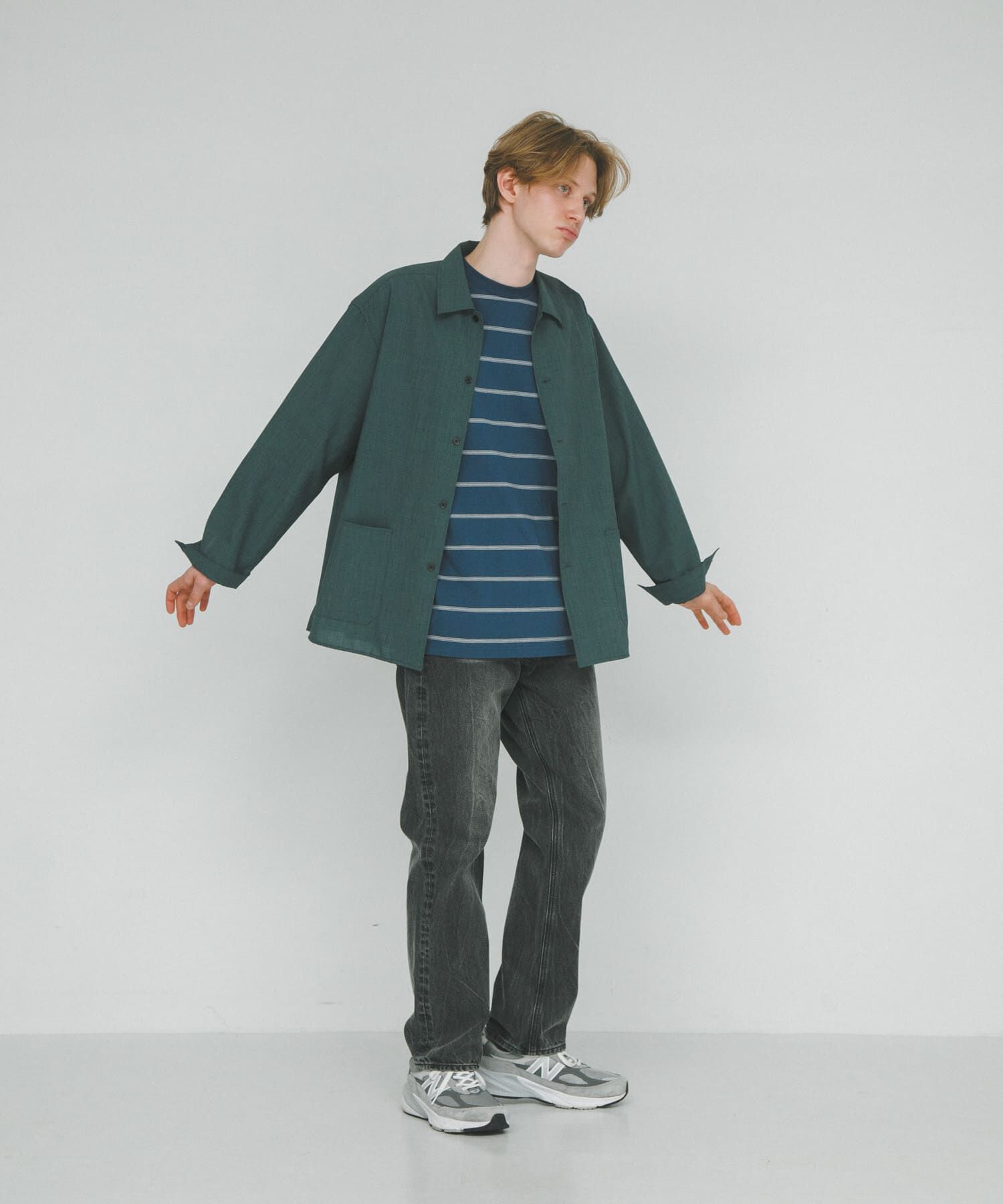 URBAN RESEARCH DOORS「『XLサイズ/WEB限定』『UR TECH DRYLUXE』 LONG-SLEEVE SHIRTS」|シャツ・ブラウス|