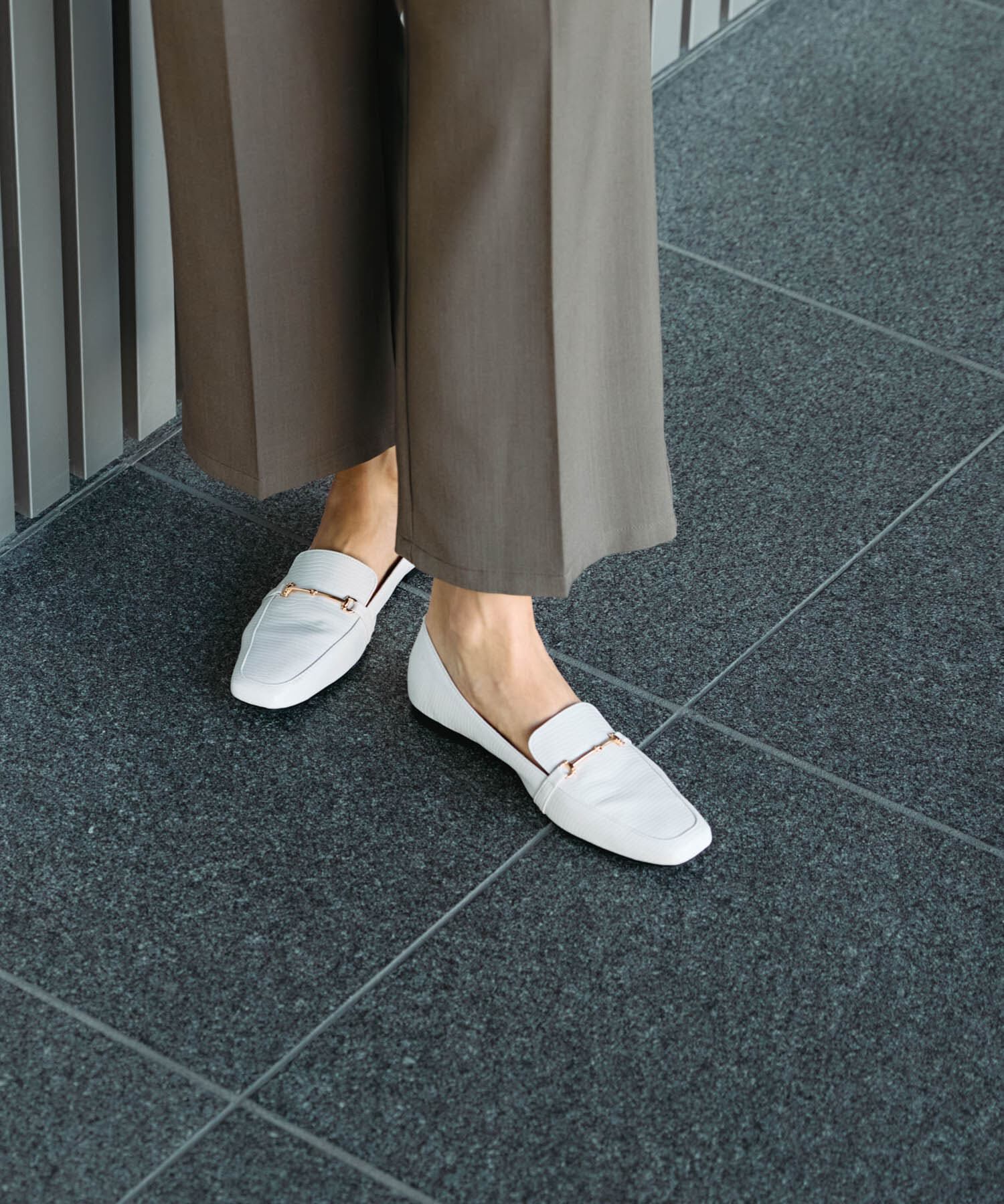 RODE SKO「『MADE IN JAPAN』 スクエアトゥ細ビットローファー」|ローファー|