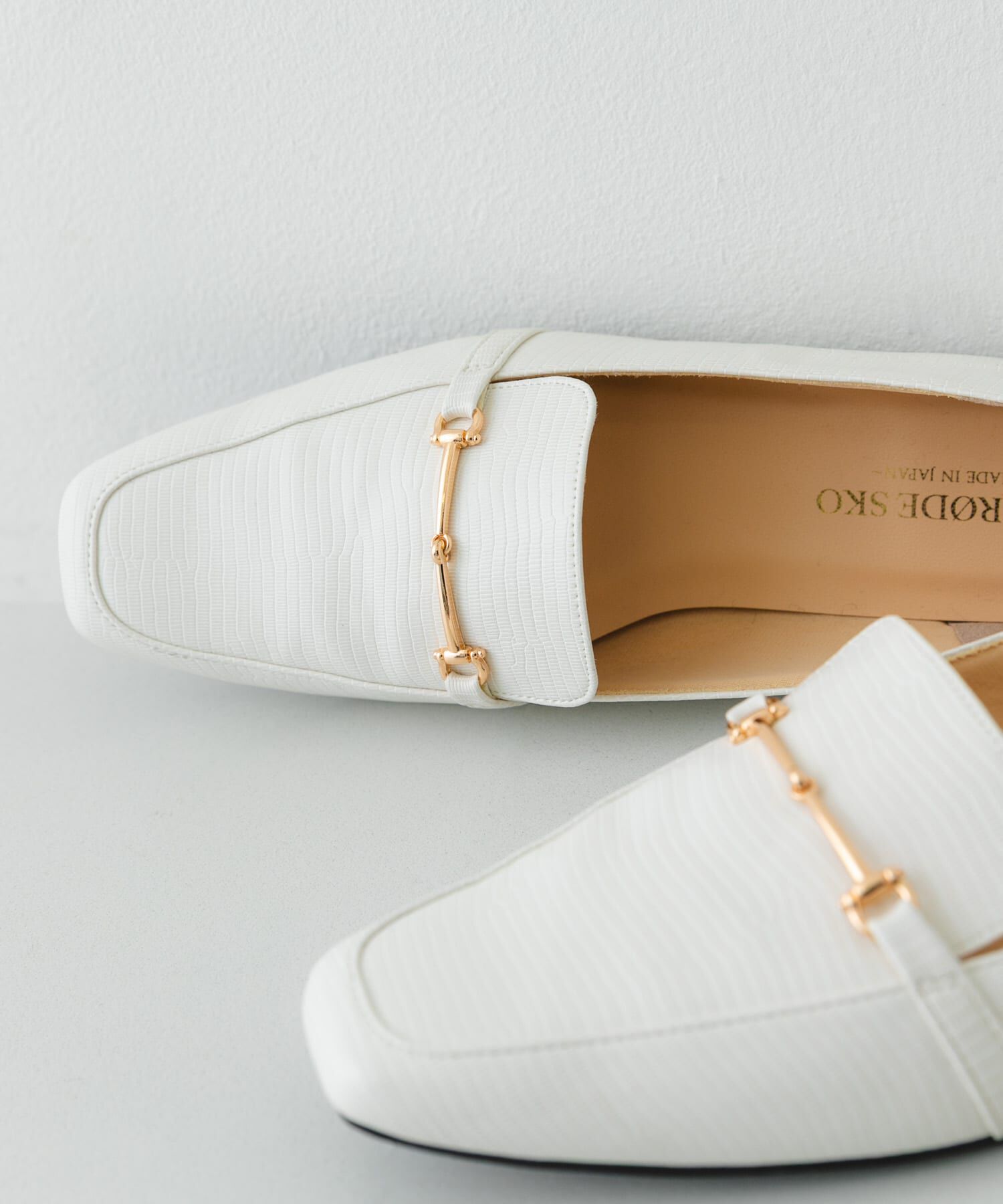 RODE SKO「『MADE IN JAPAN』 スクエアトゥ細ビットローファー」|ローファー|