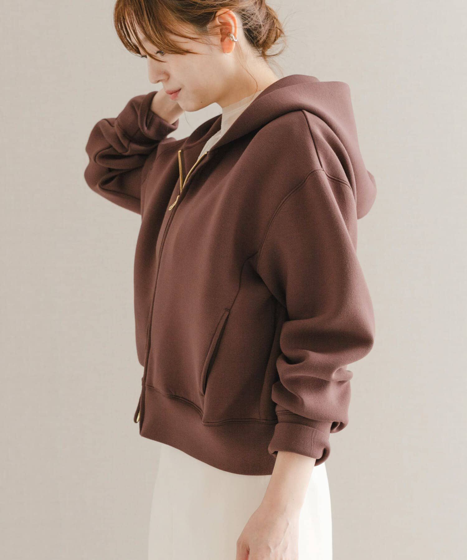 URBAN RESEARCH ROSSO「ダブルジップダンボールパーカー」|パーカー|