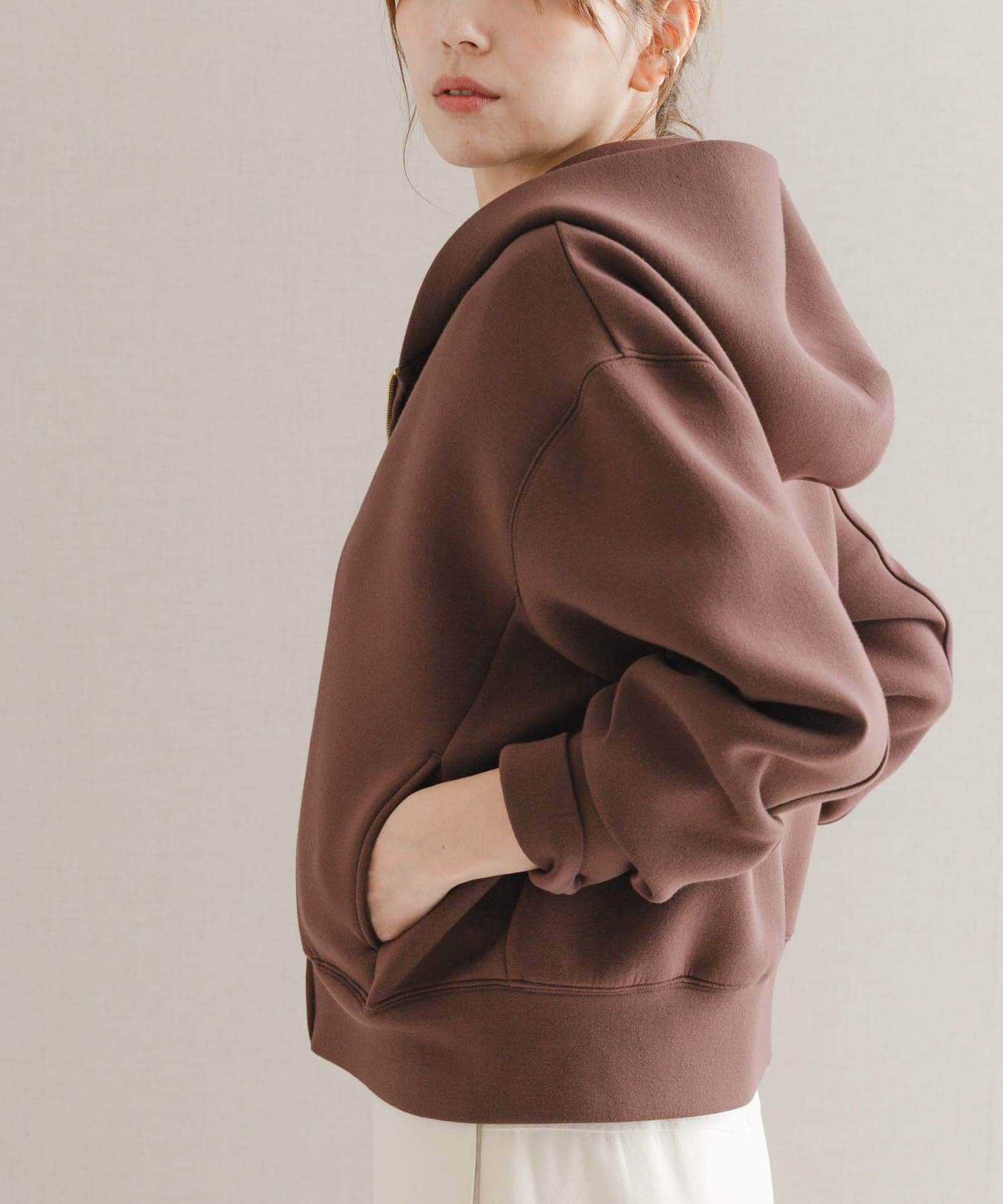 URBAN RESEARCH ROSSO「ダブルジップダンボールパーカー」|パーカー|