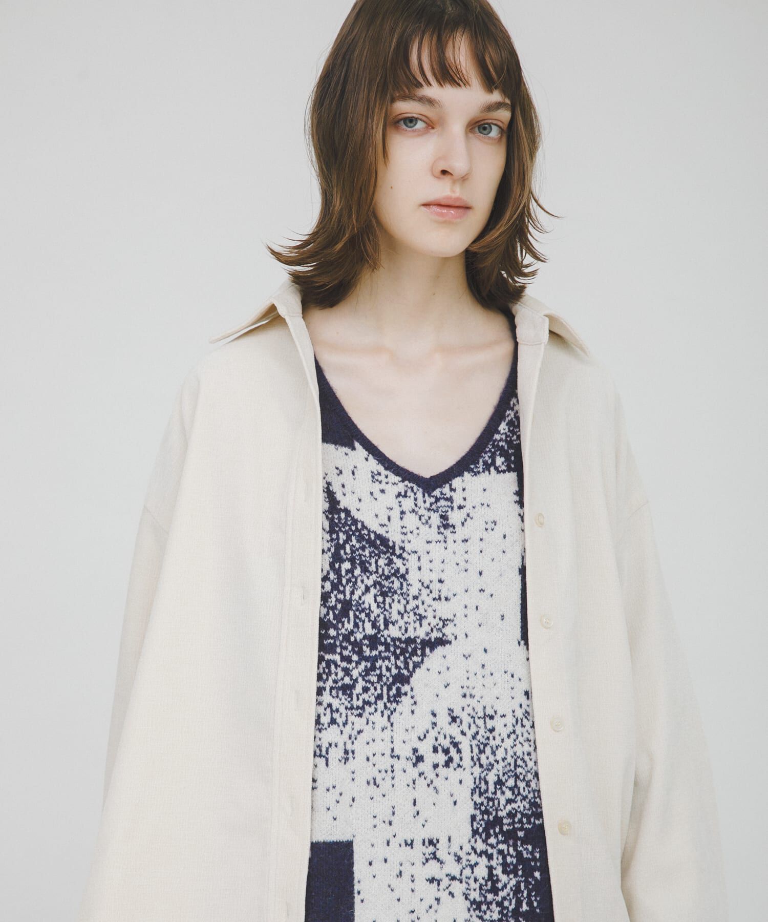 LAATO「wrinkle velor shirts」|シャツ・ブラウス|