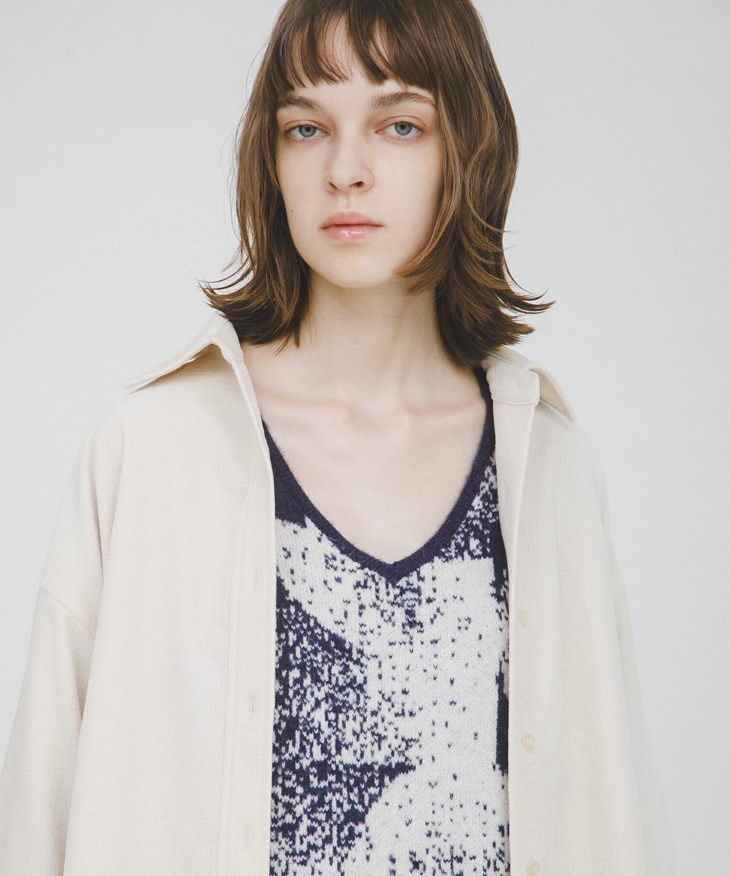 LAATO「wrinkle velor shirts」|シャツ・ブラウス|