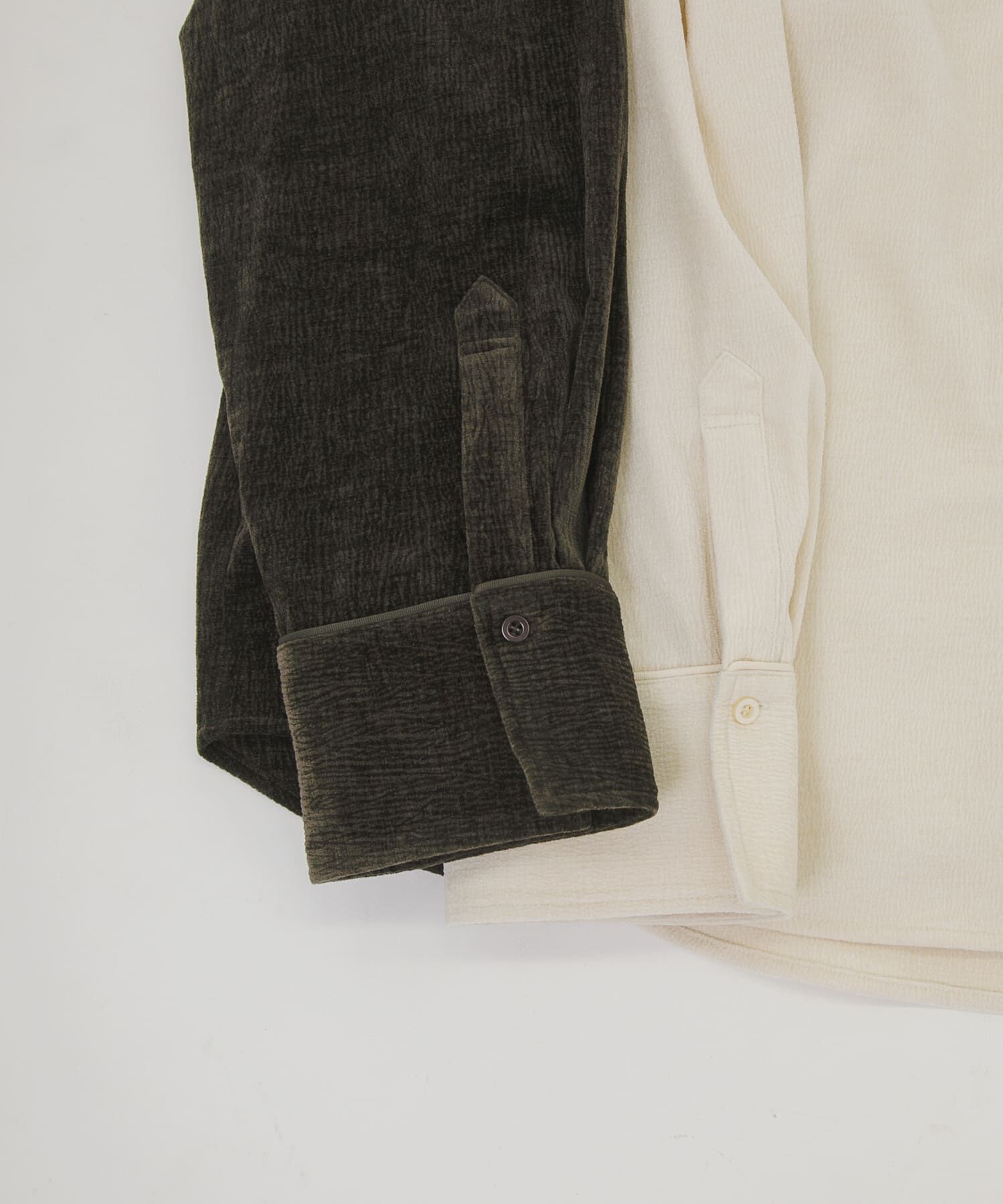 LAATO「wrinkle velor shirts」|シャツ・ブラウス|