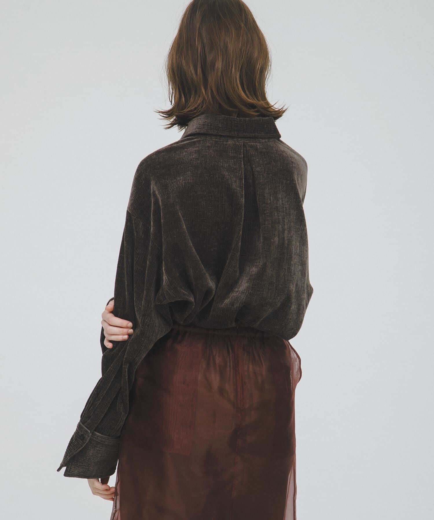 LAATO「wrinkle velor shirts」|シャツ・ブラウス|