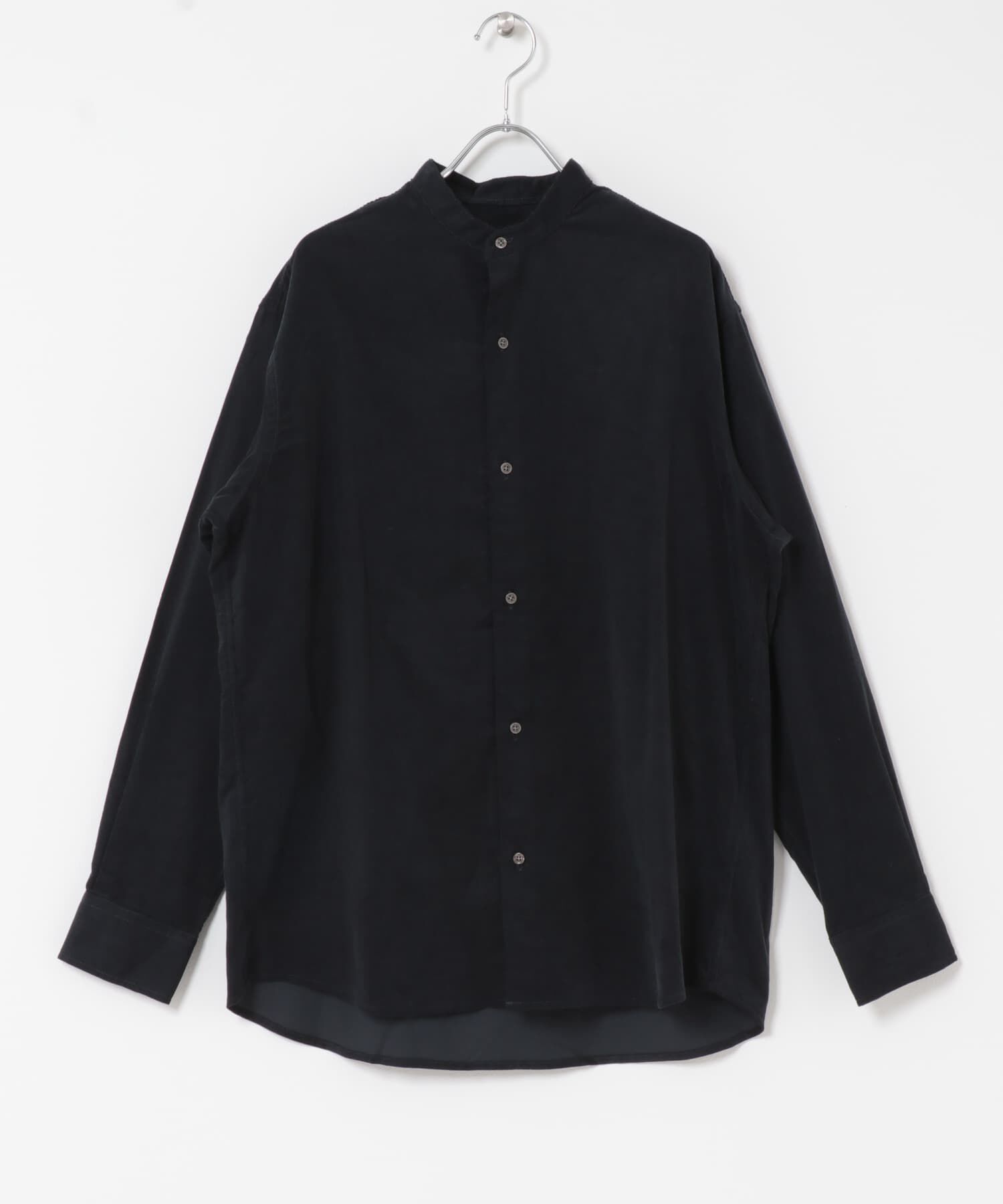 URBAN RESEARCH ROSSO「アーバンリラックスコーデュロイバンドシャツ」|シャツ・ブラウス|