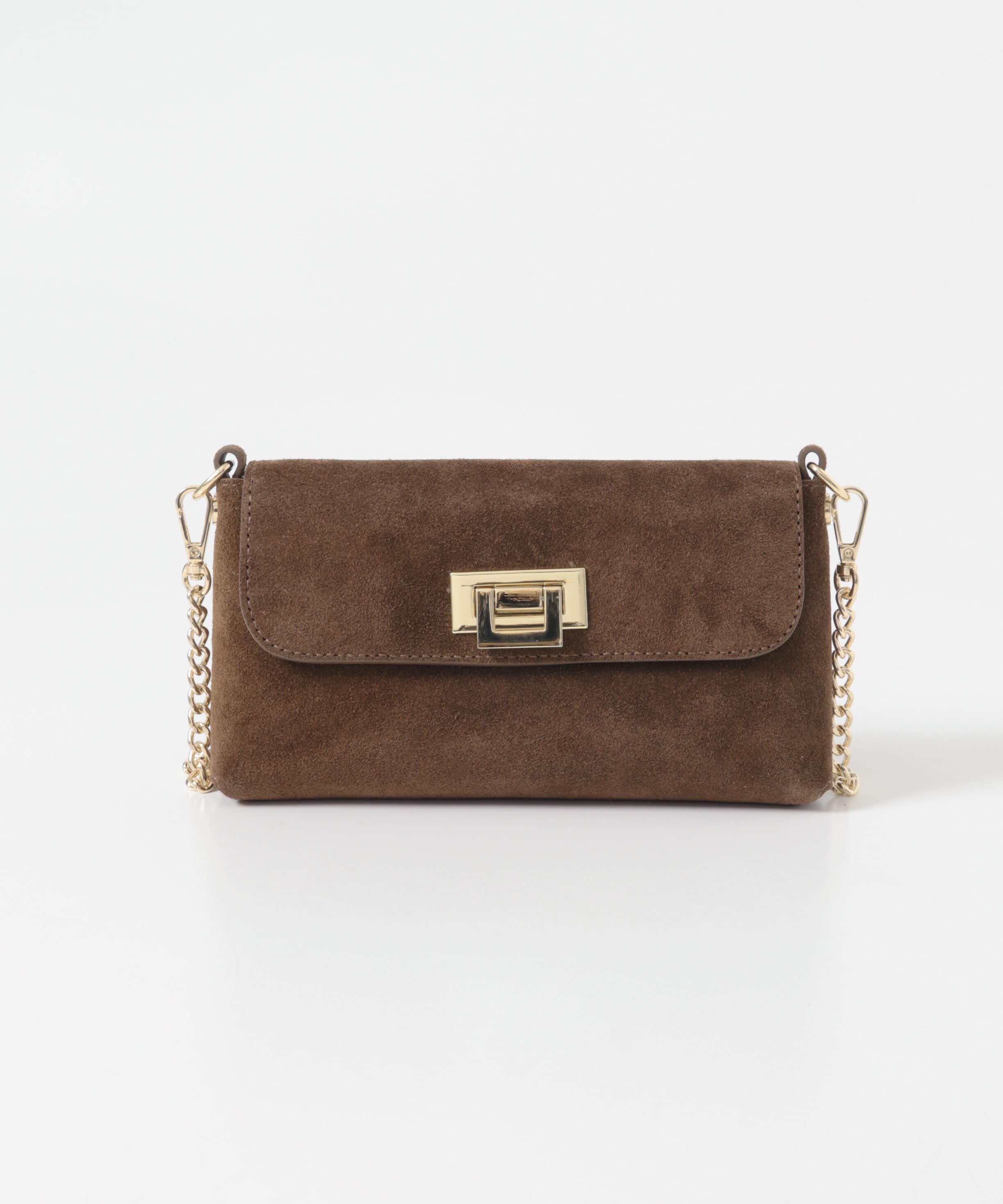 URBAN RESEARCH ROSSO「AULENTTI　スエードチェーンBAG」|ショルダー・メッセンジャー|