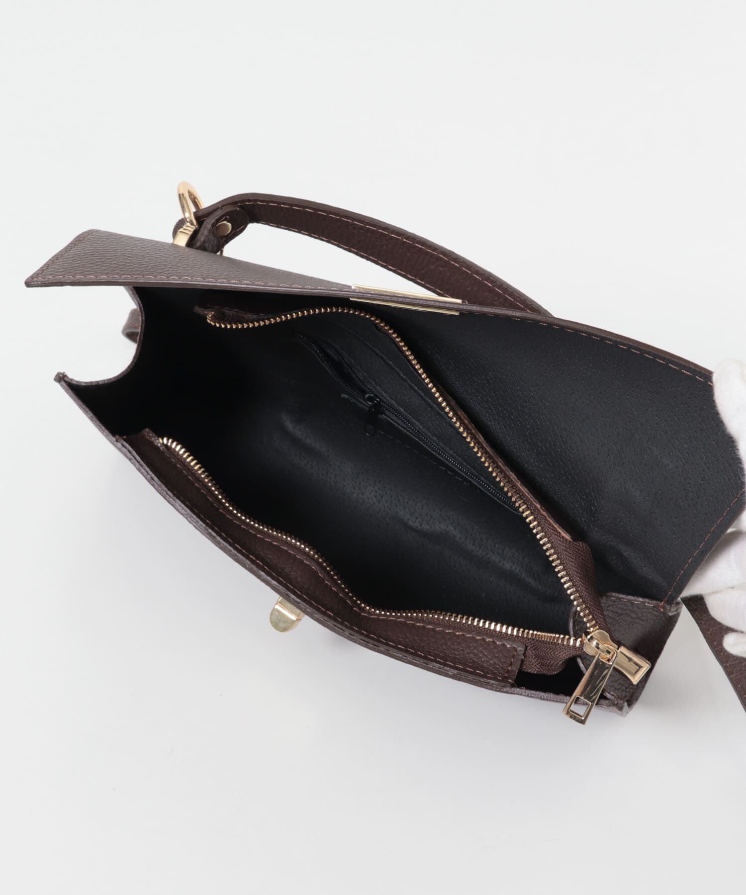 URBAN RESEARCH ROSSO「AULENTTI　ワイドショルダーBAG」|ショルダー・メッセンジャー|