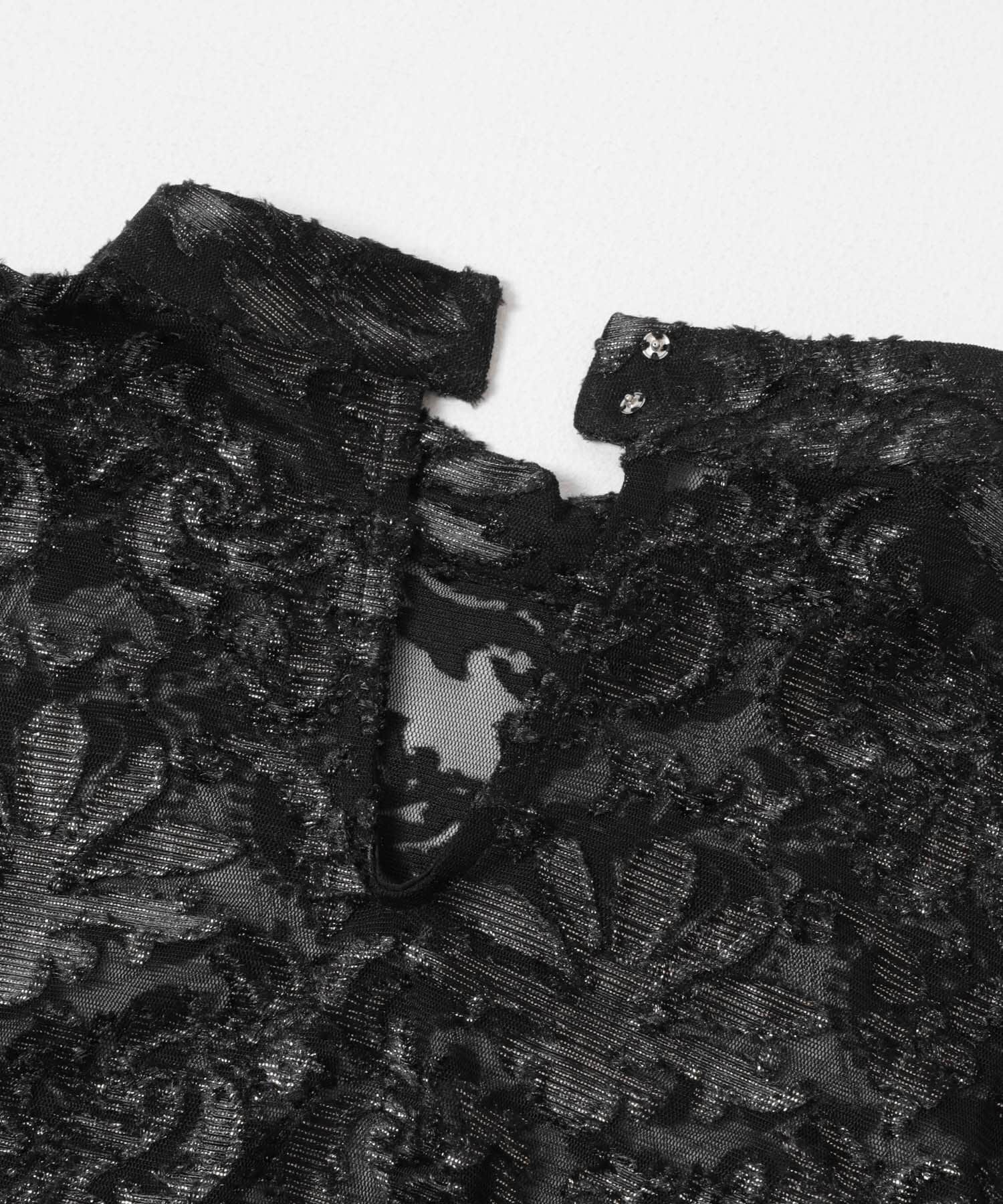  「チュールジャガードブラウス」|シャツ・ブラウス|