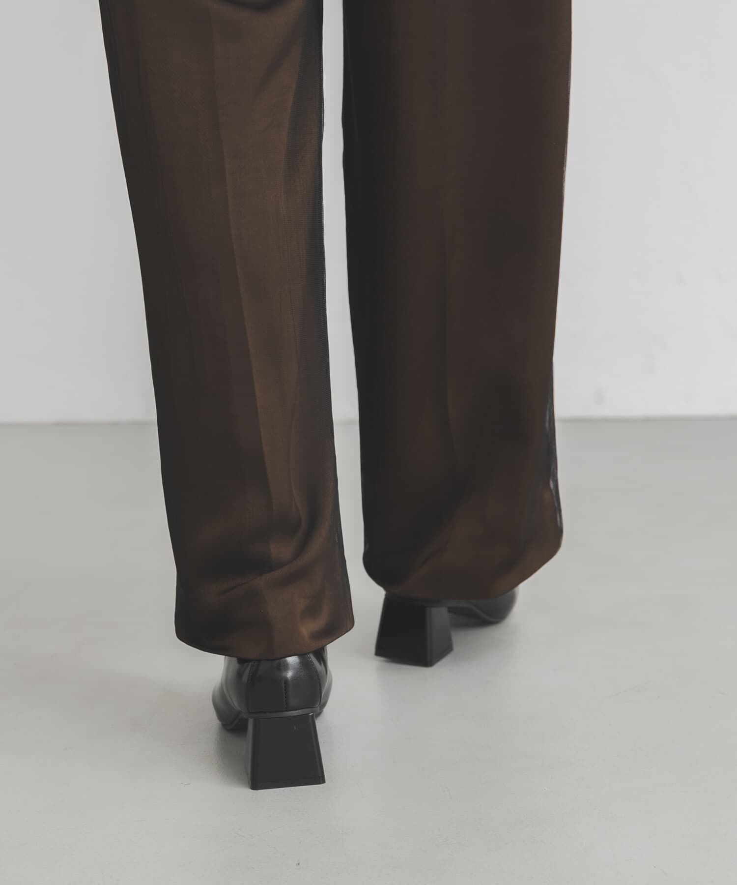  「セミスクエアトゥパンプス」|パンプス|