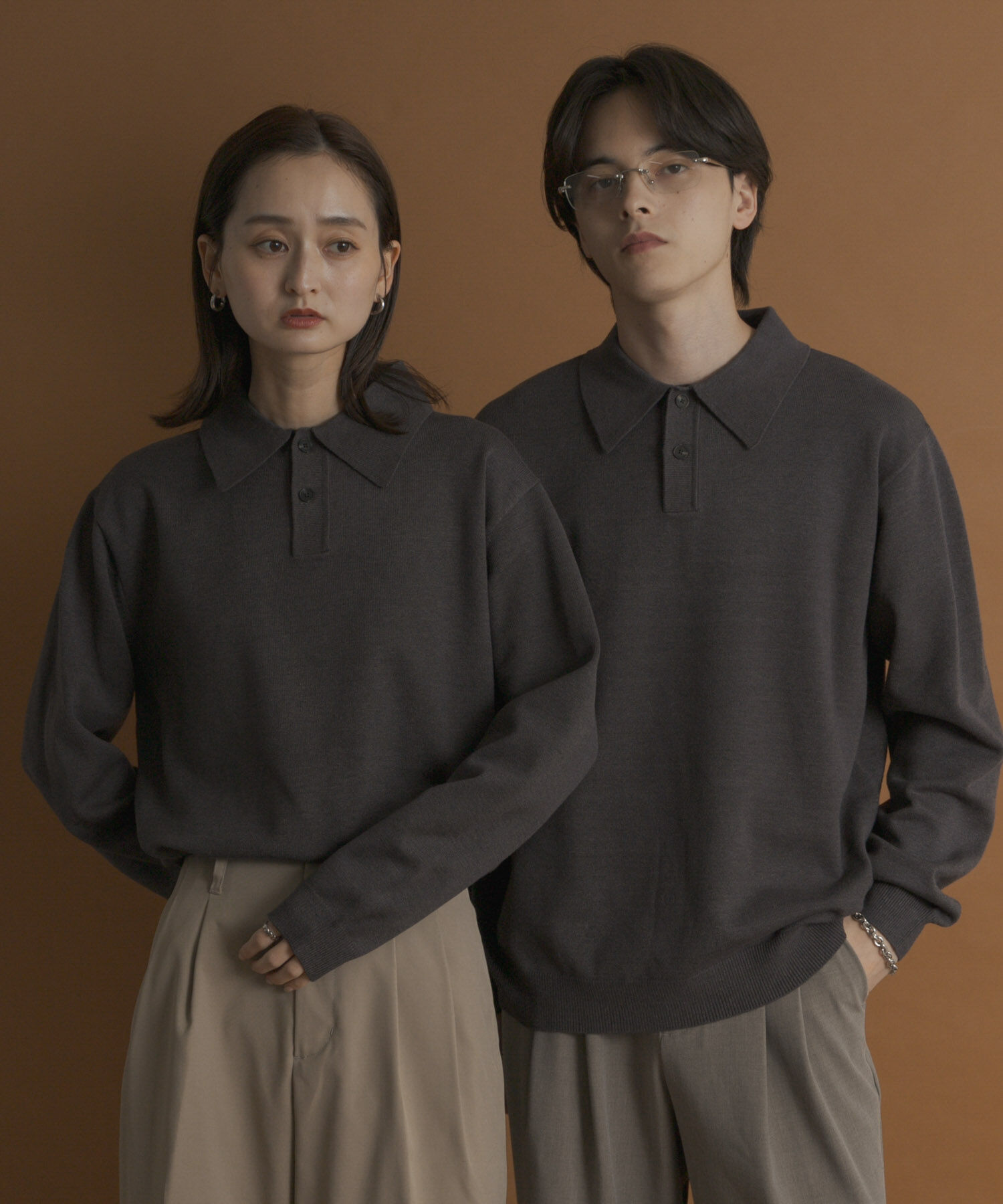 SENSE OF PLACE by URBAN RESEARCH「『一部WEB限定カラー』『洗濯可/毛玉防止』ストレッチニットポロシャツ」|ニット・セーター|