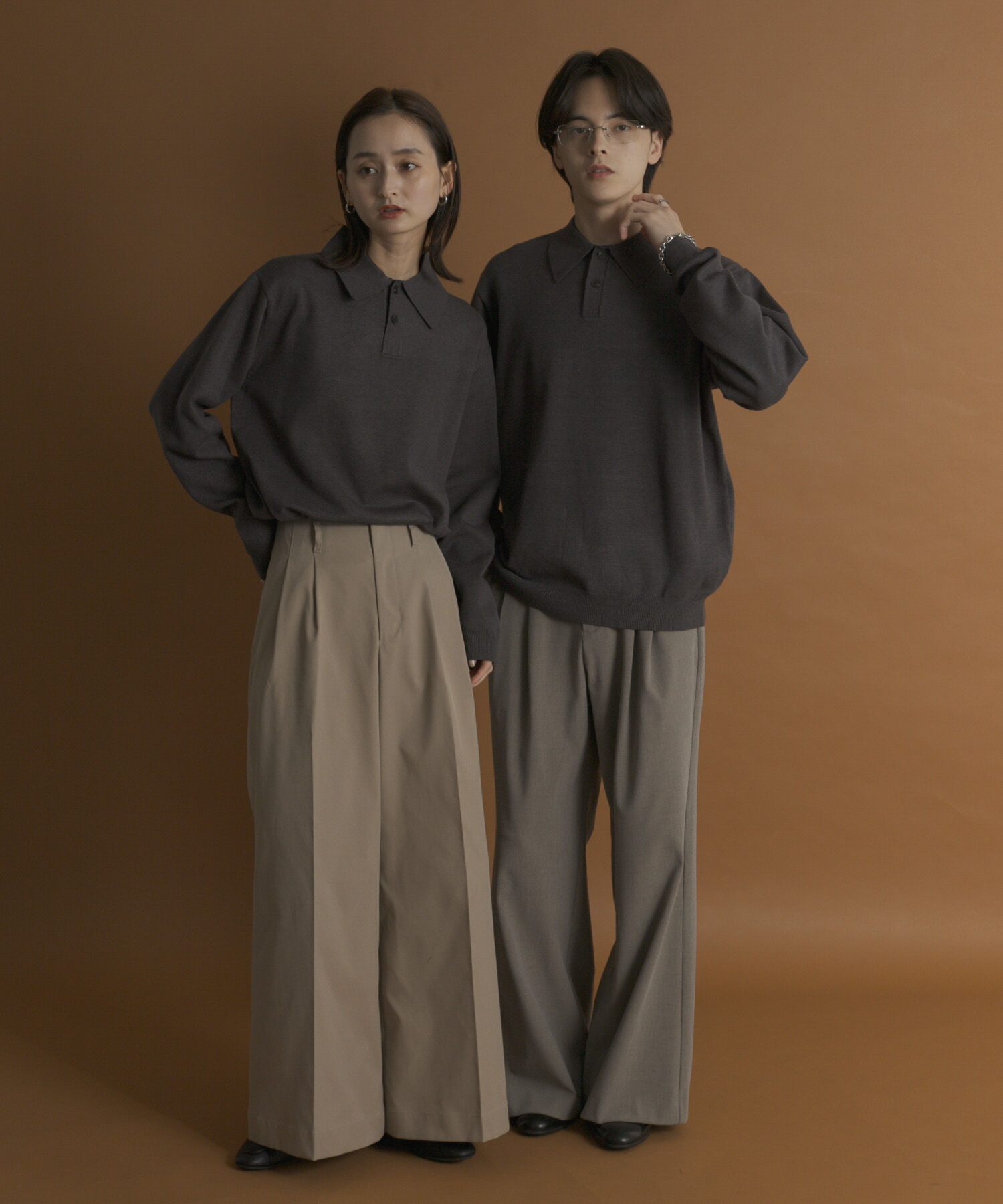 SENSE OF PLACE by URBAN RESEARCH「『一部WEB限定カラー』『洗濯可/毛玉防止』ストレッチニットポロシャツ」|ニット・セーター|