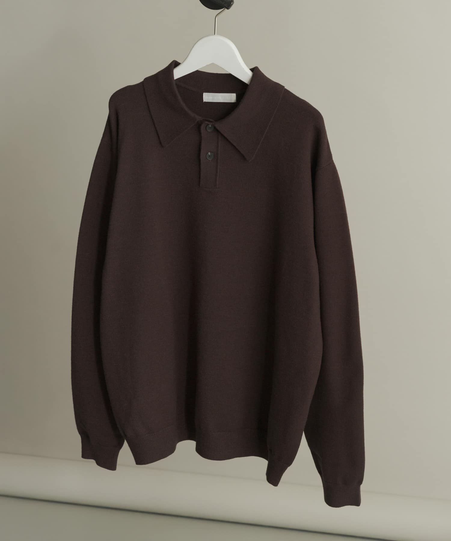 SENSE OF PLACE by URBAN RESEARCH「『一部WEB限定カラー』『洗濯可/毛玉防止』ストレッチニットポロシャツ」|ニット・セーター|