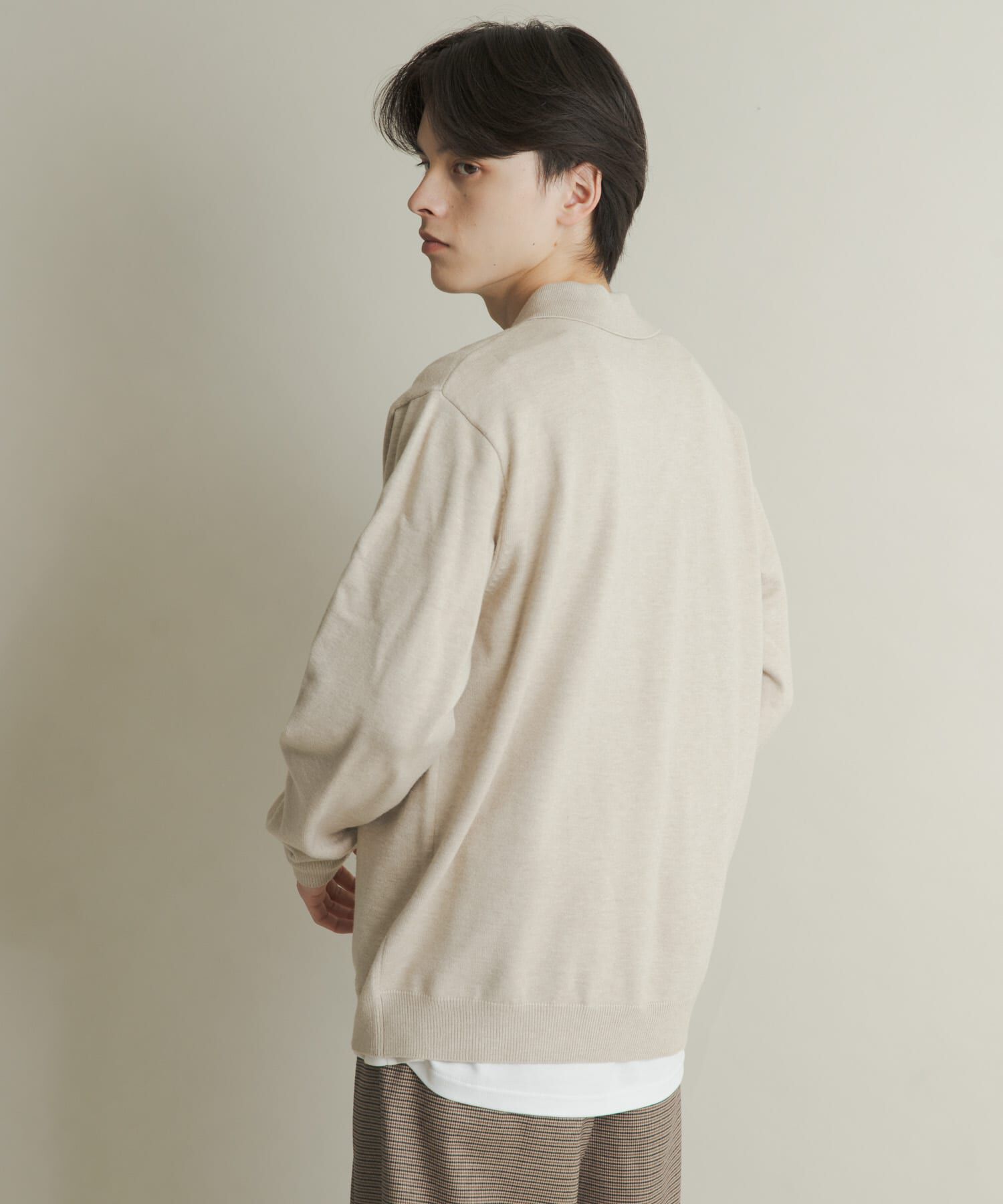 SENSE OF PLACE by URBAN RESEARCH「『一部WEB限定カラー』『洗濯可/毛玉防止』ストレッチニットポロシャツ」|ニット・セーター|