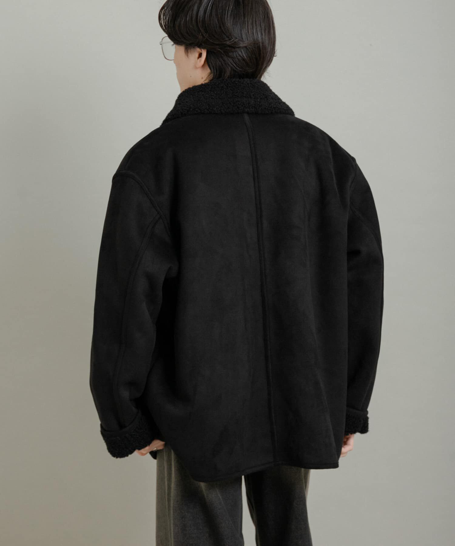 SENSE OF PLACE by URBAN RESEARCH「アソートボアブルゾン」|ブルゾン・スタジャン|