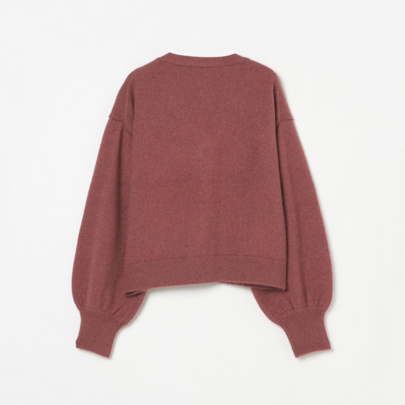 HELIOPOLE「HELIOPOLE GLITTER RACCOON CARDIGAN」|ニット・セーター|