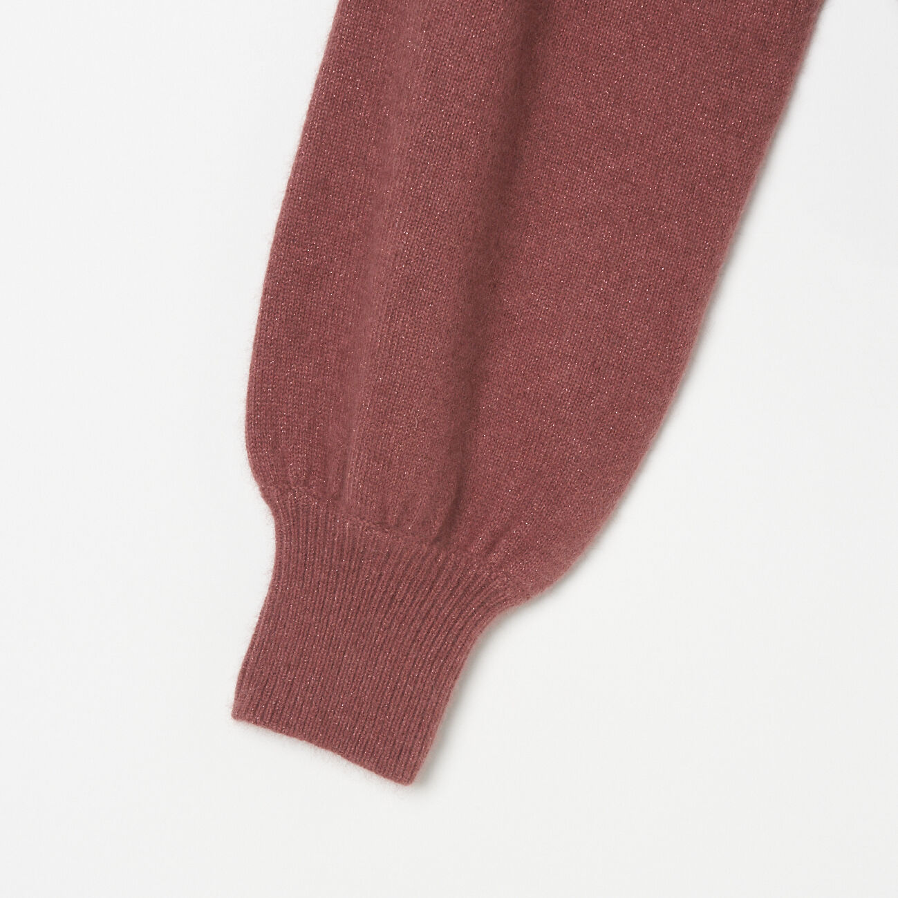 HELIOPOLE「HELIOPOLE GLITTER RACCOON CARDIGAN」|ニット・セーター|