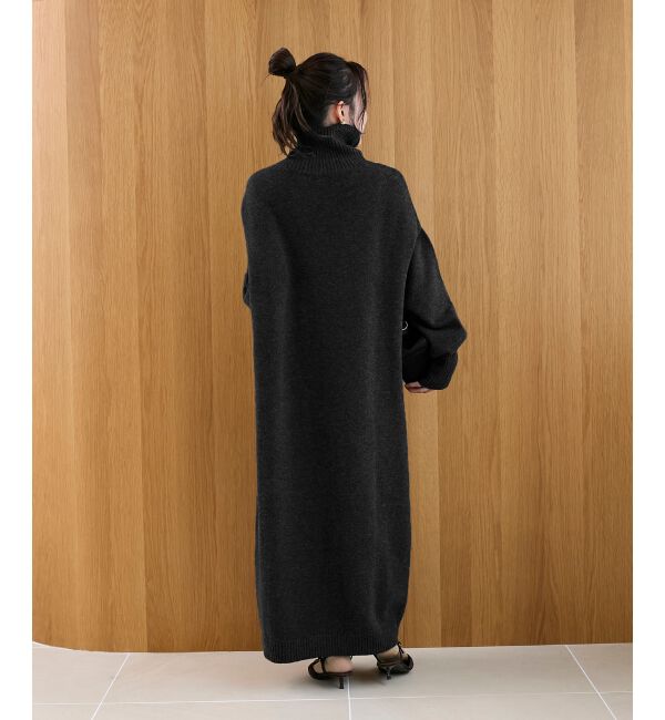  「ネックが選べるニットワンピース」|ワンピース|