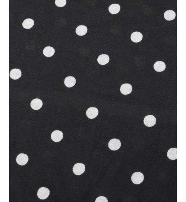  「ドット大判スカーフ」|バンダナ・スカーフ|