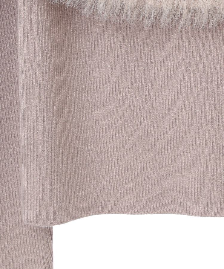 earth music&ecology「SET2点ケープ+リブニットプルオーバー」|ニット・セーター|